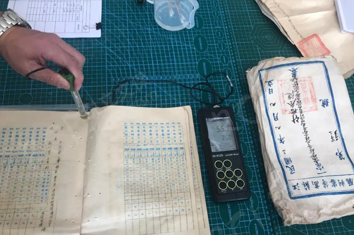 民國時期檔案酸化情況 民國時期檔案酸化情況