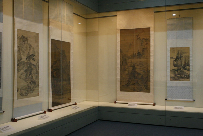 天津博物館明清繪畫陳列-僅配圖用 天津博物館明清繪畫陳列-僅配圖用