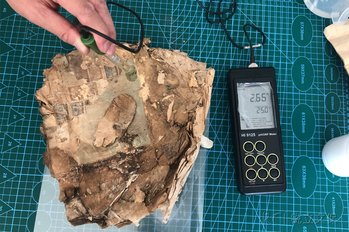 書磚紙質(zhì)圖書的pH值檢測情況